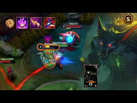 17 kills, Wild Rift Warwick AP Top Lane Gameplay in Season 16 (Build & Runes) Grand Master