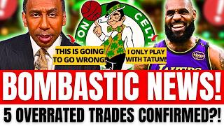 BOMB NEWS! 5 NBA SUPERSTARS IN SHOCKING CELTICS TRADE?! | NBA