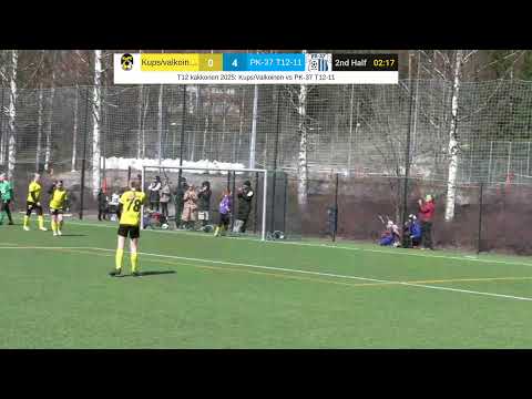 T12 kakkonen 2025: Kups/Valkoinen vs PK-37 T12-11