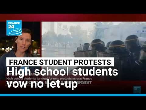 'Fighting for our future': France high school students vow no let-up