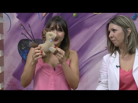 Mulher.com 17/09/2014 - Cavalinho Articulado Feltro por Karina Raszl - Parte 2