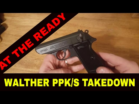 Walther PPK/S Takedown by At The Ready