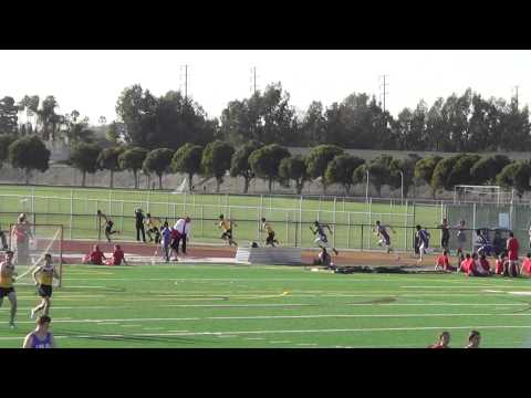 VarB 200m vs Laguna Hills 3-19-14 - Los Alamitos Boys