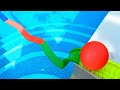 Marble Run Race Asmr Big Colorful Ball in Pool