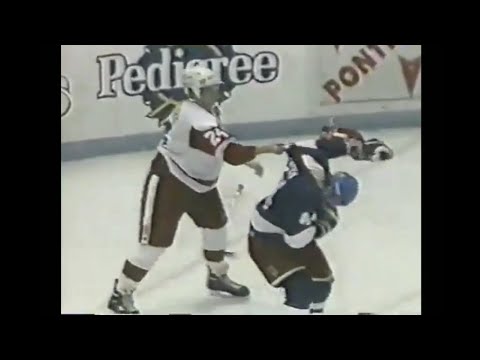 Jets - Red Wings rough stuff 10/23/91