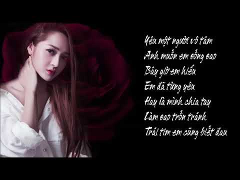 LIÊN KHÚC HAY CỦA BẢO ANH   YÊU MỘT NGƯỜI VÔ TÂM