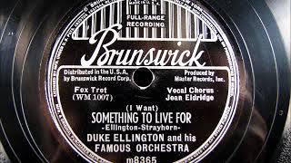 SOMETHING TO LIVE FOR by Duke Ellington vocal-Jean Eldridge