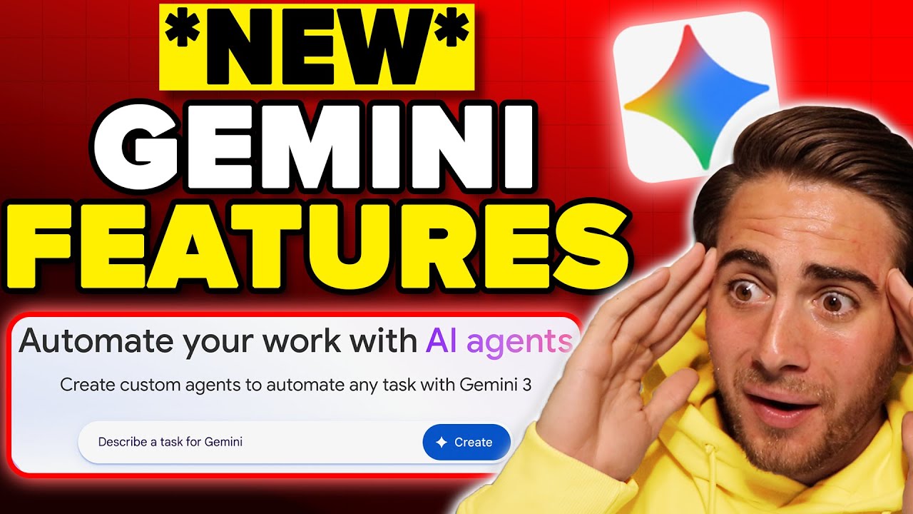 Google Gemini 3 Pro’s NEW AI Agent Upgrades Are INSANE! (Automate Anything With Google)