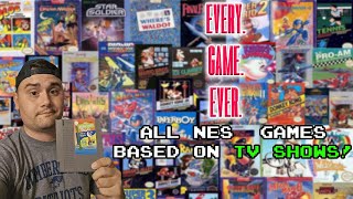 Every NES Game Based on a TV Show!