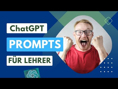 ChatGPT für Lehrer: Der perfekte Prompt für effektive Unterrichtsplanung! | Unterricht mit ChatGPT