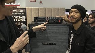 Video thumbnail for Tech 21 dUg Pinnick Signature Ultra Bass 1000 Amp - Sweetwater at Winter NAMM 2015 by Sweetwater