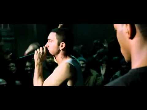 8 MILE - Final Rap Battle - Eminem VS Papa Doc (High Definition Video & Audio) freestyle rap