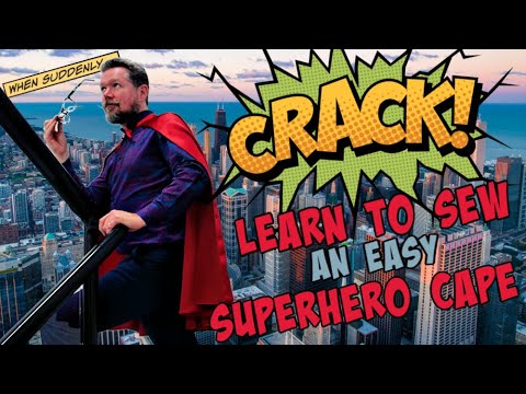 Professional EASY Cape tutorial: FULLY LINED