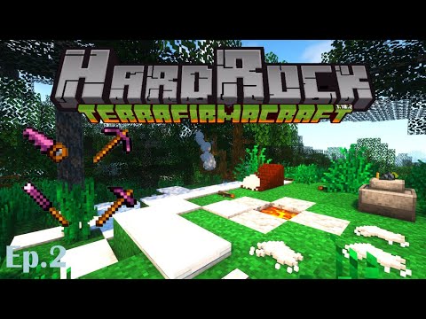 HardRock TerraFarmaCraft unknown alloy and found salt while exploring-Ep. 2 @fortknightg