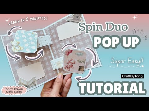 DIY Spin Duo Pop Up ✨ so easy you’ll want to make 10!