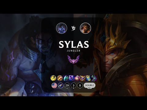 Sylas Jungle vs Jarvan IV - NA Master Patch 13.21