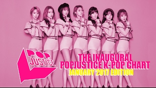 Inaugural Popjustice K-Pop Chart:  JANUARY 2017 EDITION