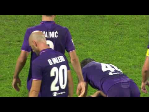 Il gol di Badelj - Fiorentina - Roma - 1-0 - Giornata 4 - Serie A TIM 2016/17