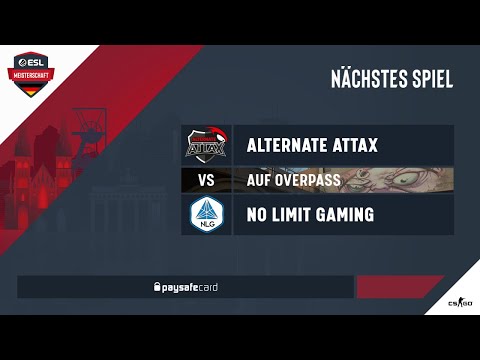 ALTERNATE aTTaX vs No Limit Gaming // Map 2 // ESL Meisterschaft 2021 - Saison 1 [2x BO1]