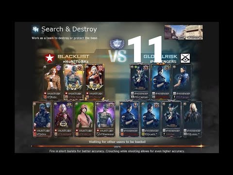 »HuN]Tú®Ks™ VS iP4SSENGERS  Black Widow [CrossFire Clan War] #11