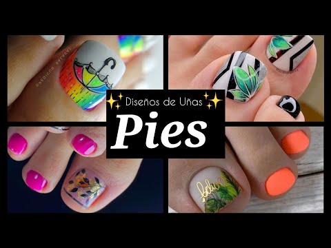 DISEÑOS DE UÑAS PARA INSPIRACIÓN 2024#uñasprincipiantes #tendency #2024 #nailart #2024 #uñasparapies