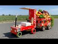 How To Make A DIY Mini Fruit Truck Made From Coca Cola Cans At Home Simple Toy Ideas