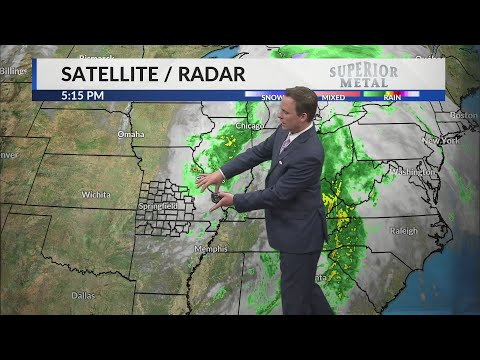 Wednesday, April 29 Evening Forecast
