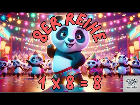 Achterreihe [Lernlied, Einmaleins, Unterricht] [Pop]