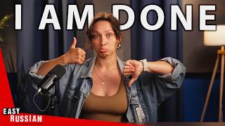 I Can Not Make More Videos. Talking About Burnout In Slow Russian | Easy Russian 119