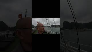Halong Bay Night and Morning #halongbay #vietnam #comics  #travel #covid19 #shorts