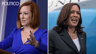 Psaki says Harris faces more criticism because she is a woman and woman of color