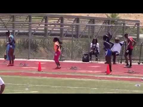 Sariah and Aniyah's 200M Sprint