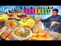 Street Food In Varanasi ULTIMATE 18 HOUR OLDEST Indian Street Food Tour In Banaras U P India