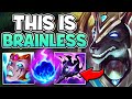 TURN OFF YOUR BRAIN WITH MEGA POKE NASUS (PRESS E AND MELT EVERYTHING)
