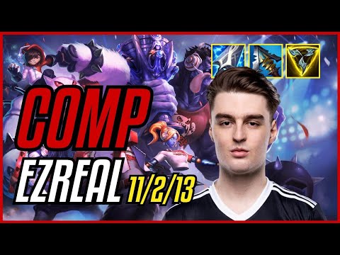 COMP - EZREAL vs ASHE ADC - EUW CHALLENGER - PATCH 11.9 QUADRAKILL