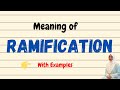 Daily vocabulary | Ramification Meaning | Vocabgram