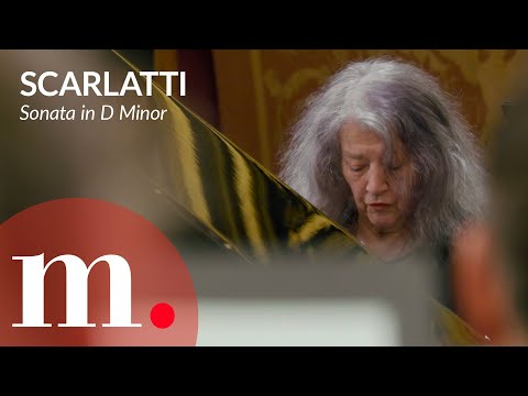 Martha Argerich performs Scarlatti's Sonata in D Minor