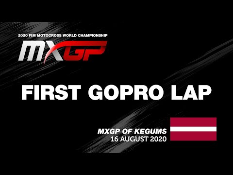 First GoPro Lap with Mattia Guadagnini - MXGP of Kegums 2020 #motocross