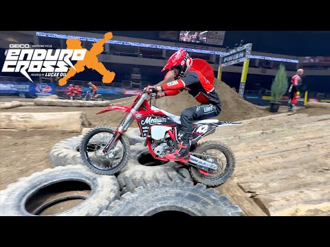 Racing The Hardest Dirt Bike Track (Endurocross) - Buttery Vlogs Ep216