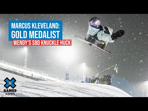 Marcus Kleveland: Gold Medalist - Wendy's Snowboard Knuckle Huck | X Games Aspen 2022
