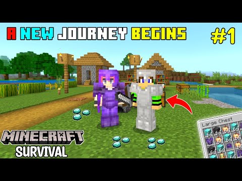 A New Journey Begins In Minecraft 1.19 [#1] | Duo Survival Series | @UltraBittuGamerz