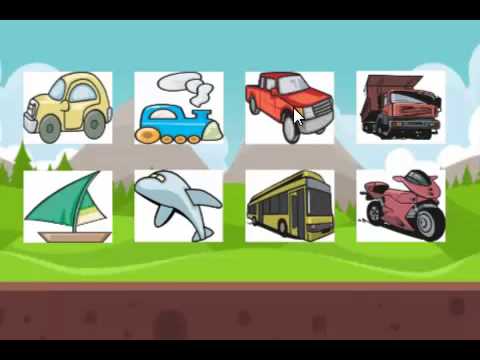 Vehicles Coloring Book Free Video
