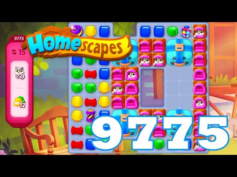 Homescapes Level 9775 HD 3 - match puzzle game | Gameplay Walkthrough | android | GameGo Game | IOS