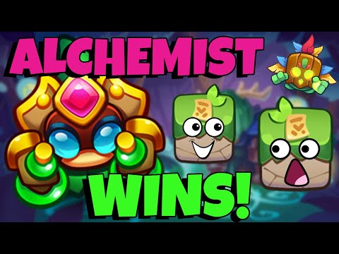 This INSANE Alchemist Deck Will Take You All The Way! - Alchemist Elemental Gameplay - Rush Royale