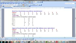 Download the video "CSC 323 Sp'22 - Asg-2 - Desc - Improved Search Algorithm to Find 3-Element Tuples adding to a target"