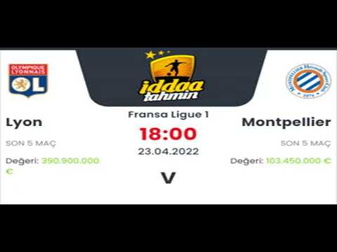 Lyon Montpellier İddaa Tahminleri 23 Nisan 2022 #iddaa
