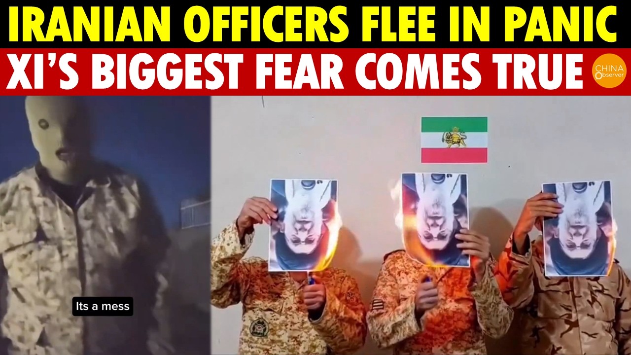 Iranian Officers Flee in Panic! Xi’s Biggest Fear Comes True—Military Coup Waves Begin