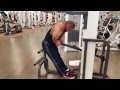 Pushdowns on chin/dip assist machine