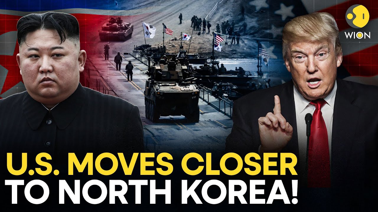 US Inches Closer to North Korea! Pete Hegseth Visits DMZ; 28,500 US Troops To Be Redeployed? | WION