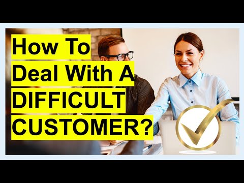 INTERVIEW SKILLS : How Would You Deal With A DIFFICULT CUSTOMER? Interview Question & ANSWER!
